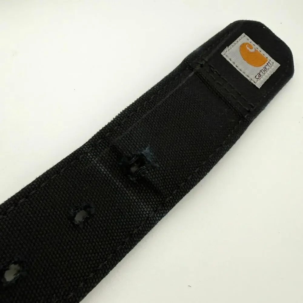 Carhartt Heavy-Duty Woven Web Belt Black Green Rugged Workwear Utility 36